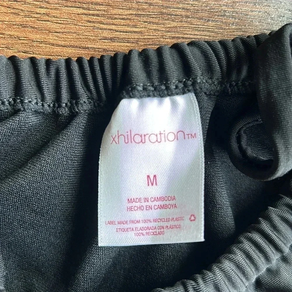 NWT Xhilaration Black Bikini Bottoms  | Cheeky Bikini Bottoms | Strappy |